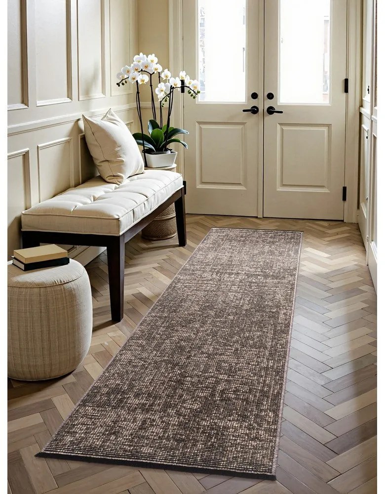 Bézs futószőnyeg 80x250 cm Prisma – Elle Decoration
