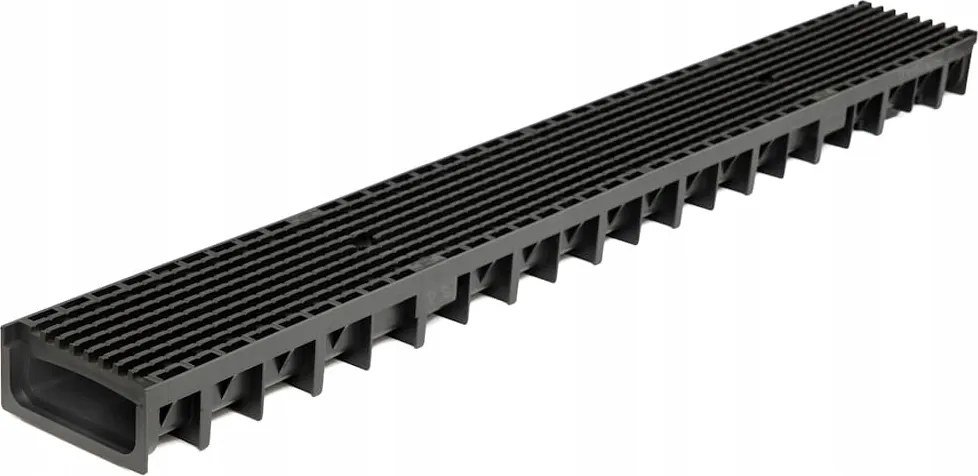 A15 lineáris vízelvezetők műanyag rácsozattal. Alacsony, teraszos, garázsos.