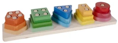 Wooden puzzle sorter Kruzzel 22492