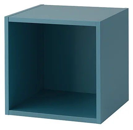 Boxie nyitott fali szekrény 40x40x37 cm petrol kék