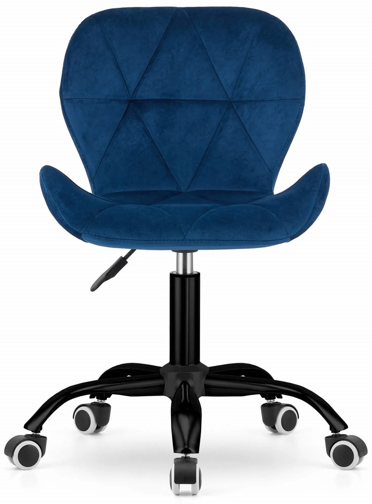 NOTO VELVET sötétkék irodai szék
