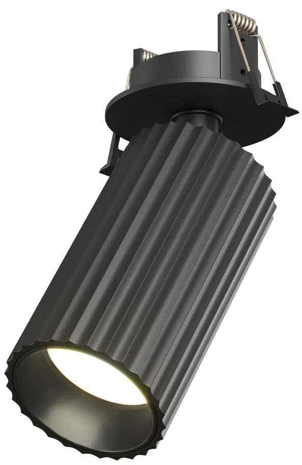 C110CL-01-GU10-B Calipso Alumínium Süllyesztett Lámpa Fekete Színű 1 x GU10 10 W IP20