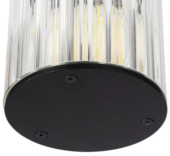 Argon 8773 - Kültéri mennyezeti lámpa NORFOLK 1xE27/15W/230V IP44 fekete