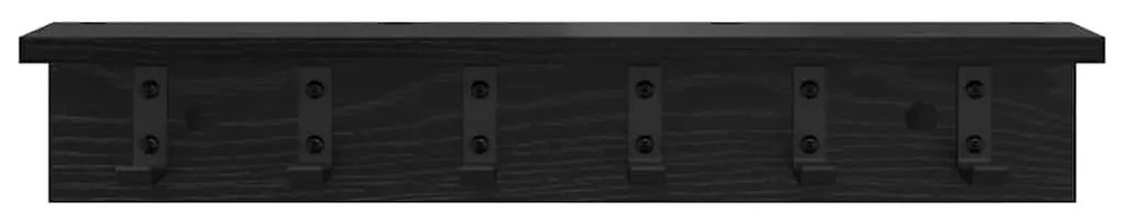 Fali Kabáthorog Musta tammi 60 x 10.5 x 10.5 cm Faanyag