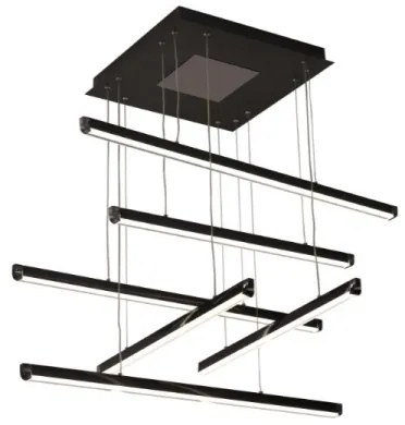 LED Dimmelhető csillár zsinóron LED/100W/230V 3000-6500K + távirányítás