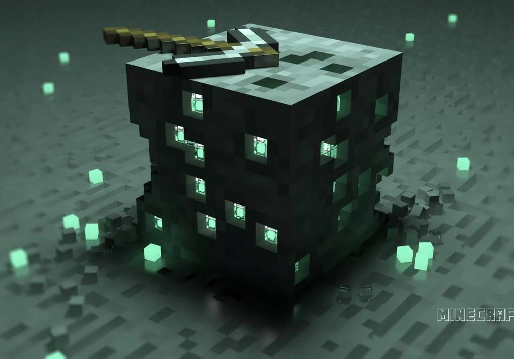 Poszter, Mojang, Minecraft, Creeer, Alex, Enderman, Zombie,