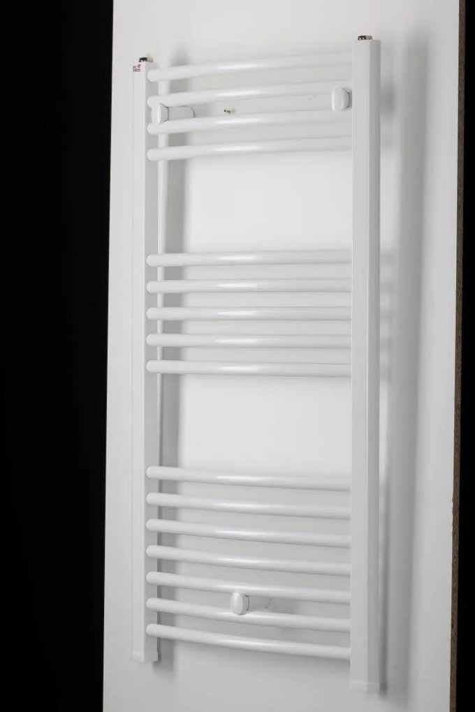 Törölközőszárító radiátor - Viva Platinum Therm - ÍVES - fehér - 700 x 1000 mm