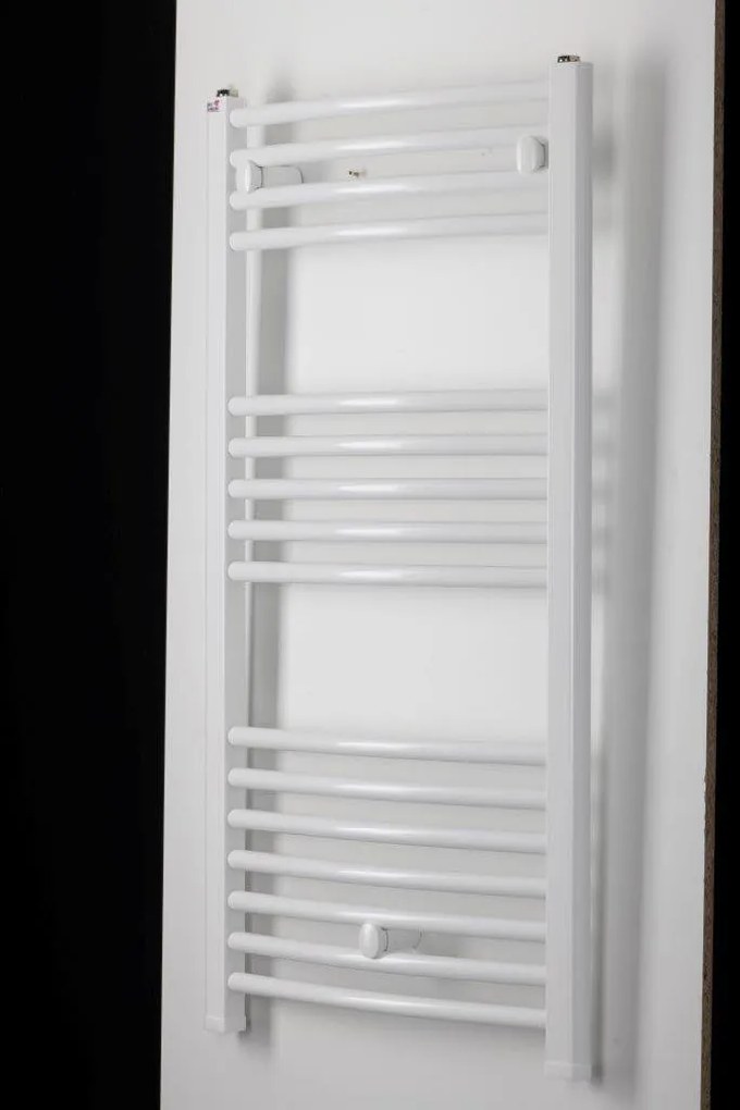 Viva Platinum Therm törölközőszárító radiátor - ÍVES - fehér - 700 x 1000 mm