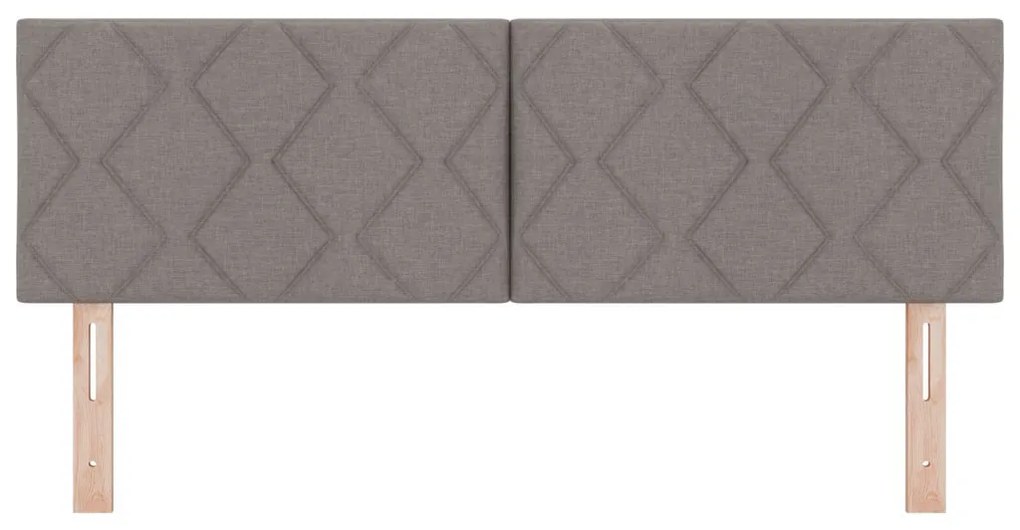 Fejtámla Gyémánt Blokk Design Taupe 140 cm Szövet