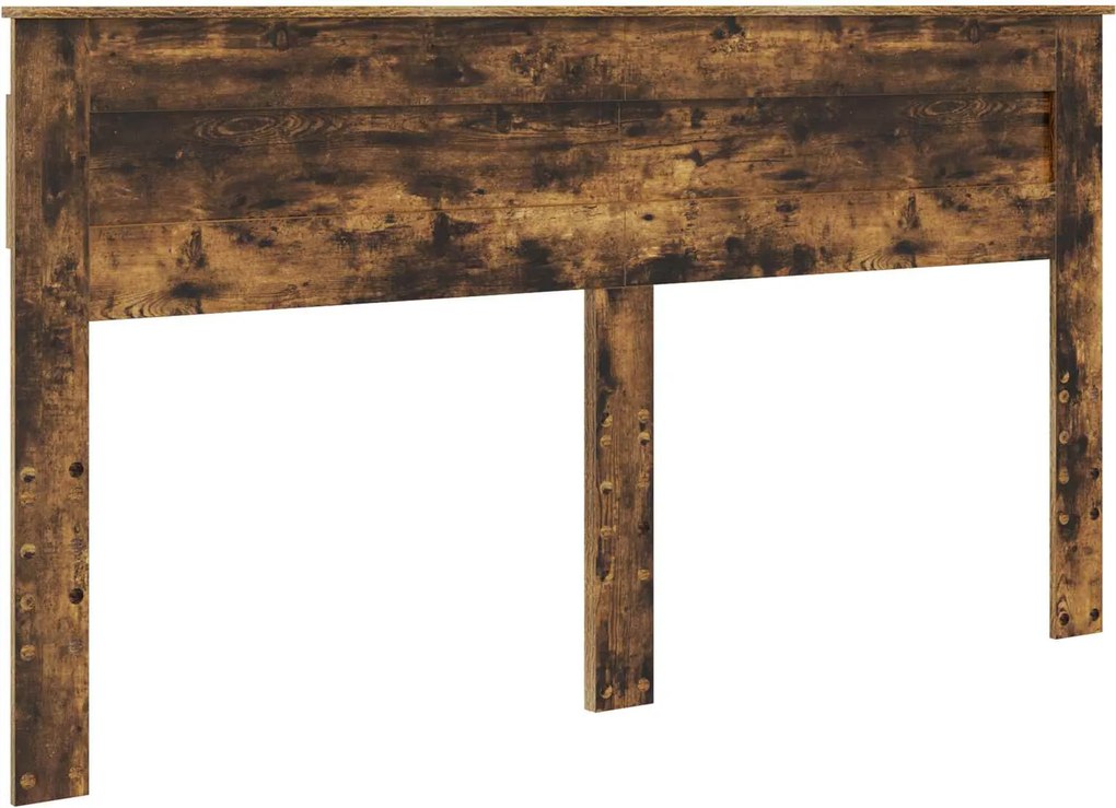 vidaXL Fejtámla Füstölt tölgy 180 cm Faanyag