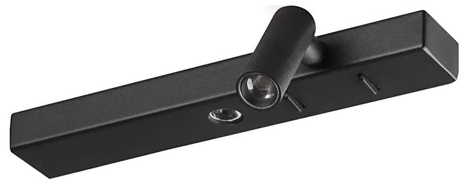 Ideal Lux - LED Fali lámpa BONNE 2xLED/6,5W/230V CRI 90 fekete