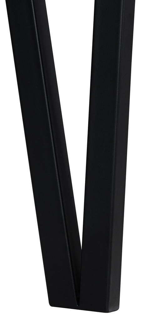 Design Sötét Fa Étkezőasztal 180 x 90 cm ADENA Beliani