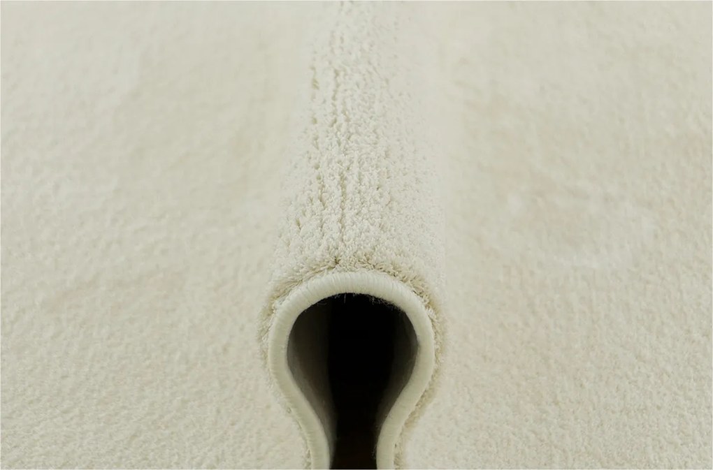 Hálószoba Nappali Szőnyeg Extra Puha Krémszínű Divatos Amazing 200x400 cm