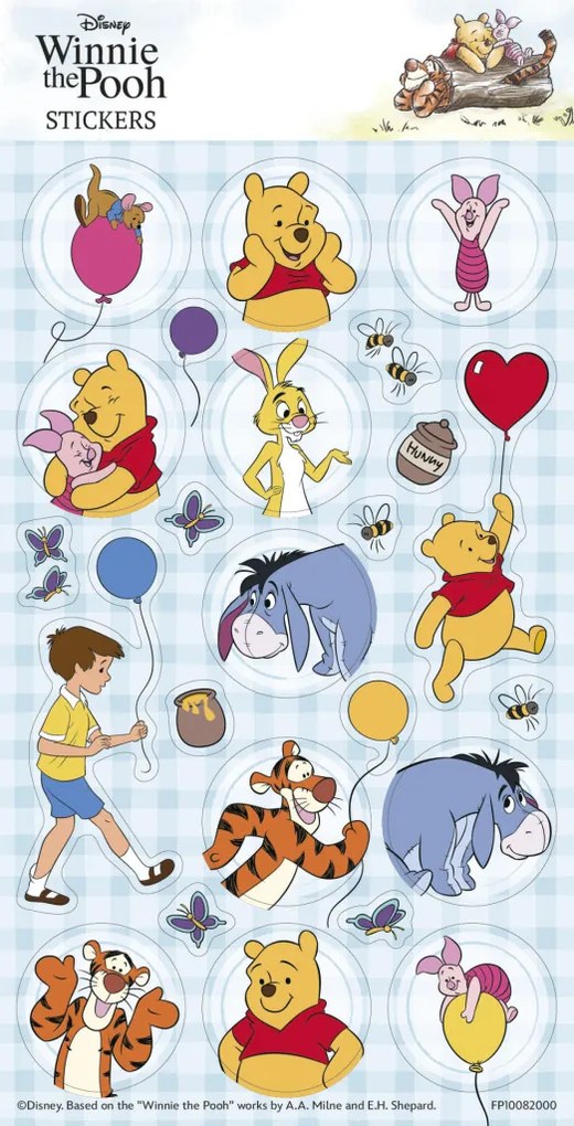 Disney Micimackó Friends matrica