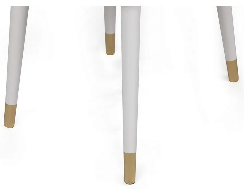 Hugo Beige and White étkezőszékek, 2 db