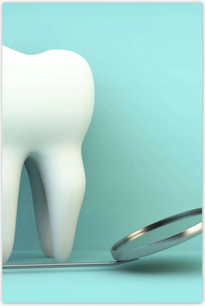 Poszterek 80x120 Fogászati tükör