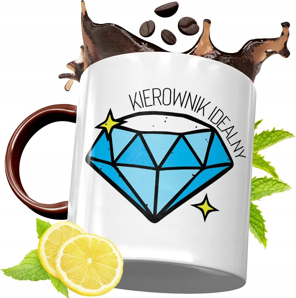 Bordó Bögre Vezetőnek Születésnapra Ajándék fényképes nyomattal