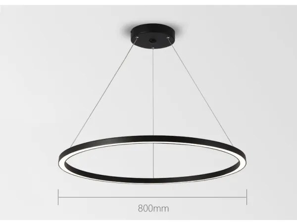 Immax NEO 07158-B80 - LED Dimmelhető csillár FINO LED/60W/230V Tuya fekete + távirányító