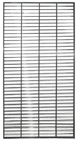 PRAKTIKER KERÍTÉS ELEM SZÉNACÉL 200X100CM, 25X5CM-ES LYUKMÉRET