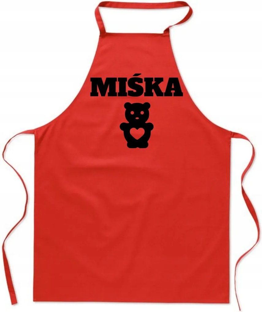 Konyhai kötény Valentin napra Maci Ajándék Neki Valentin nap