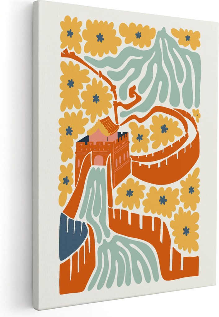 Falikép Nappaliba, Konyhába 50x70 cm Kínai Fal *sokféle minta*