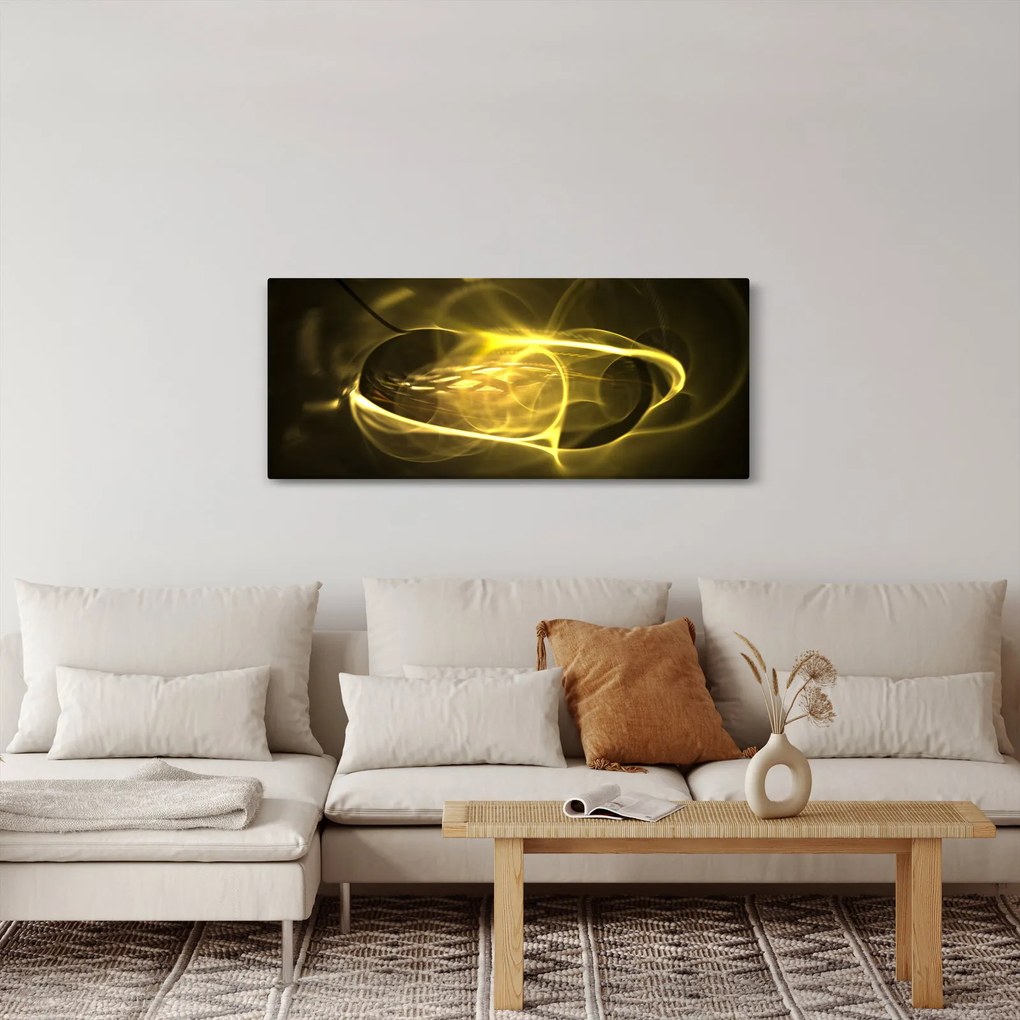 Modern absztrakt kép (120x50 cm)