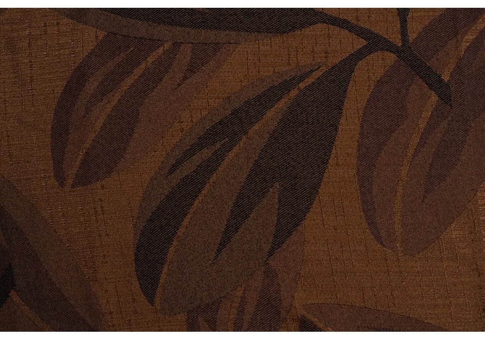 Sötétbarna függöny 210x245 cm Nydia – Mendola Fabrics