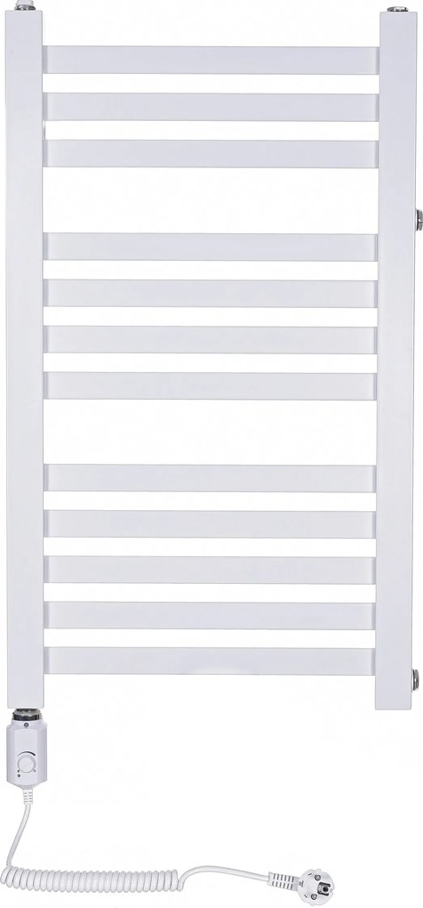 Elektromos fürdőszobai radiátor 300W Nero Fehér