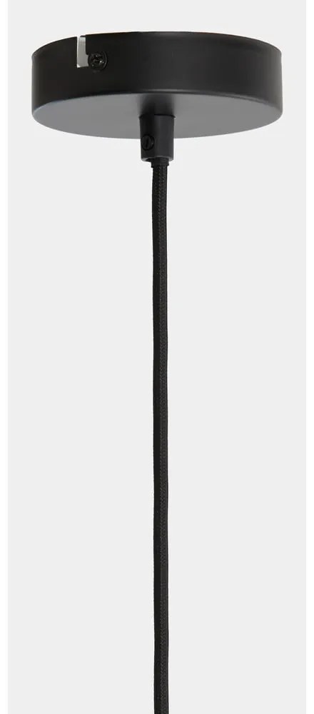 Borvörös függőlámpa textil búrával ø 50 cm Malacia – Light &amp; Living