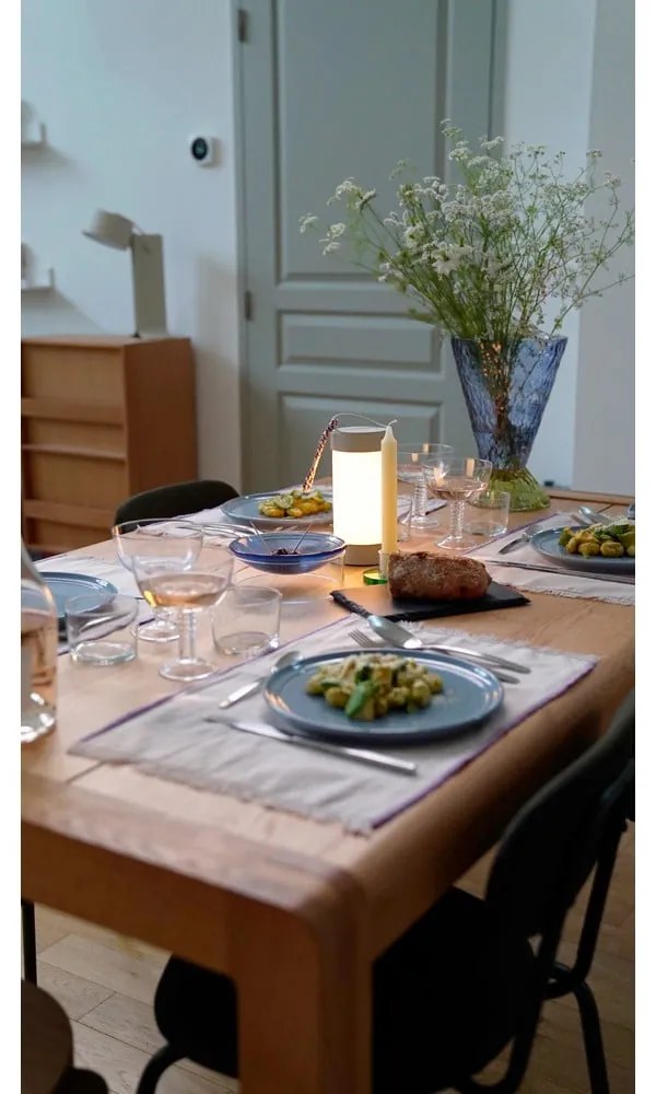 LED hordozható dimmelhető USB-s kültéri lámpa ø 9 cm Camp – Hübsch