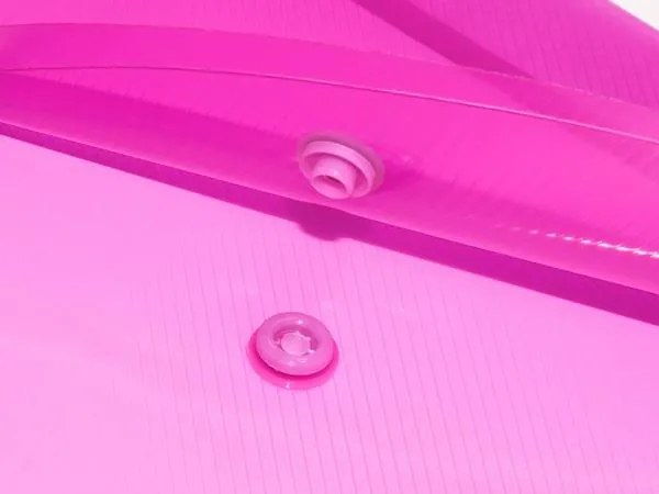 Irattartó tasak, DL, patentos, RAPESCO Eco GRS Recycled, áttetsző vegyes színek (IR1844)