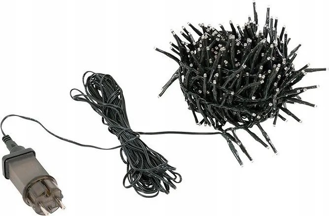 Karácsonyfa Lámpa 400db led lánc Fehér Meleg Időzítővel Galaxie 6,7m