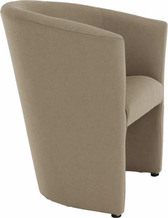 Klub fotel, bézs anyag, CUBA