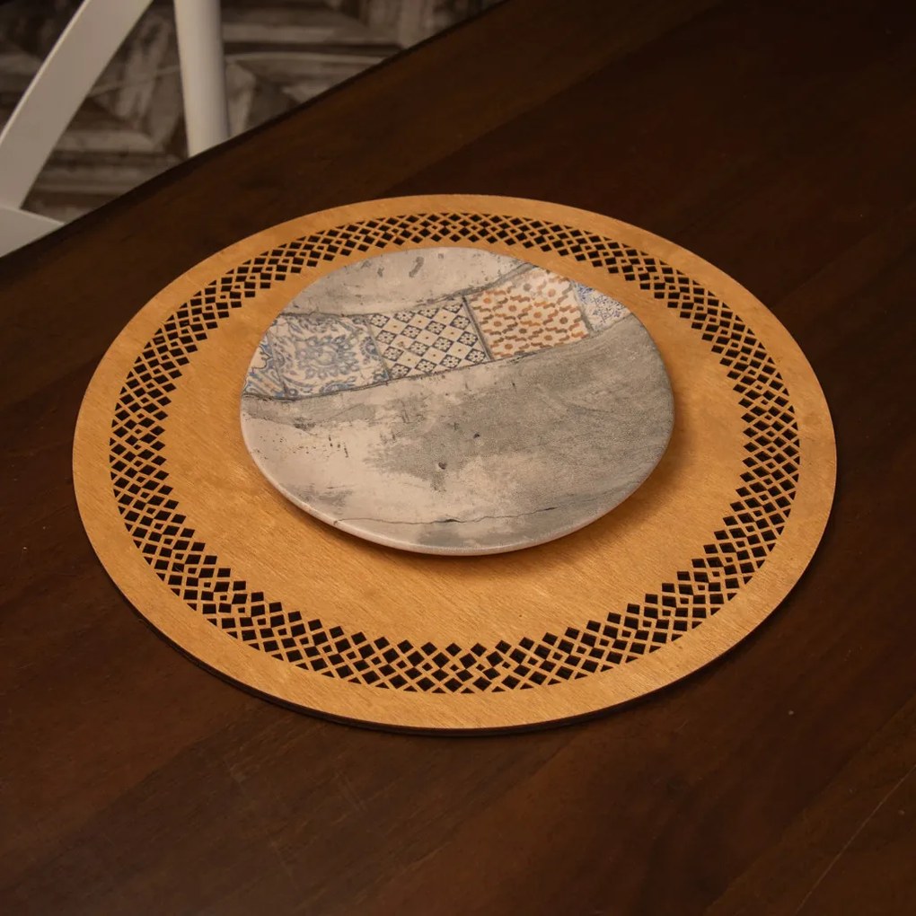 Seljuk tálca, méz, 36×36 cm – TR790PYN1137