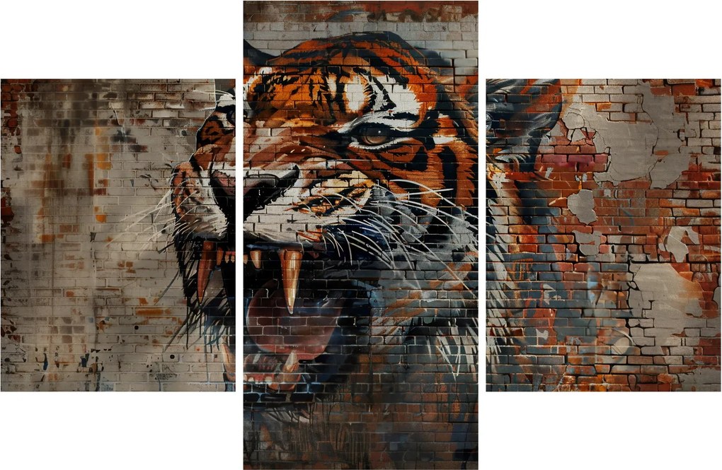 Kép - Téglatigris (90x60 cm)