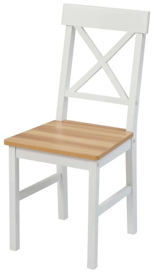 Catini KAMPALI Étkezőgarnitúra 4x szék + asztal - Fehér