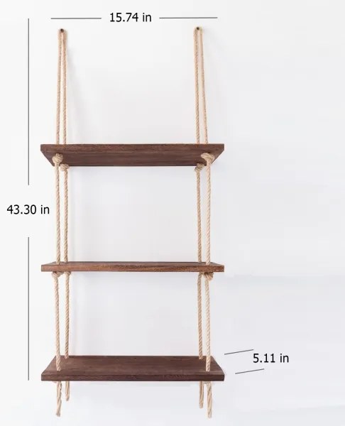 Fali polc 110x40 cm fenyő