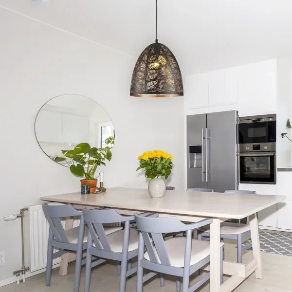 Rabalux 2277 - Csillár zsinóron MANORCA 1xE27/40W/230V