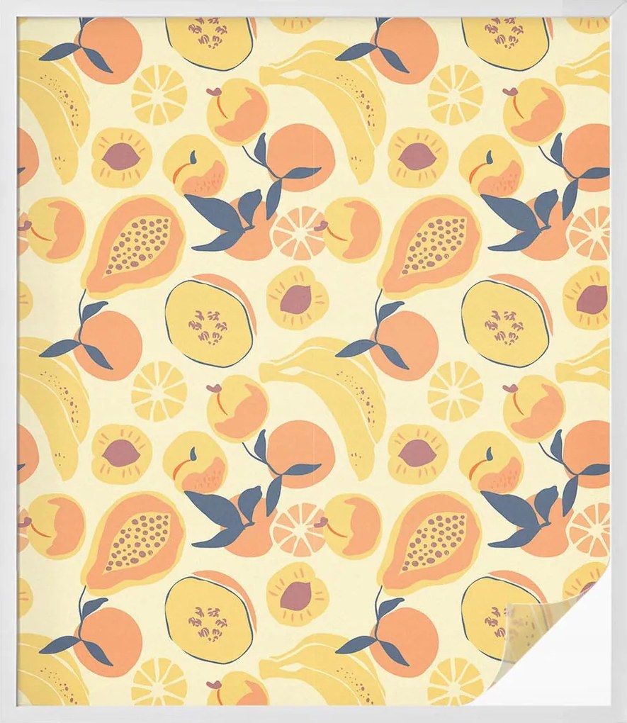 Furnérfólia Adatvédelem Szélvédőkhöz és Ablakokhoz Zamatos gyümölcsök 100x116