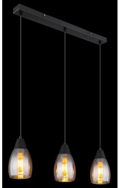 Globo 15705-3H - Csillár zsinóron REID 3xE27/15W/230V