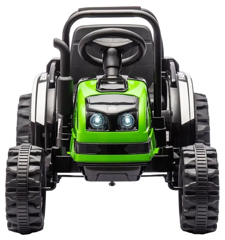 Elektromos vontató pótkocsival Milly Mally Farmer zöld