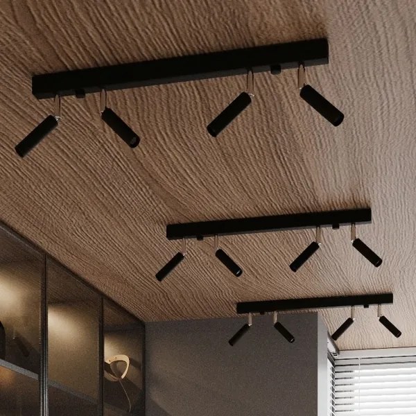 Spotlámpa EYETECH 6xG9/12W/230V fekete