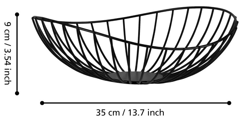 Odense dekorációs tál
