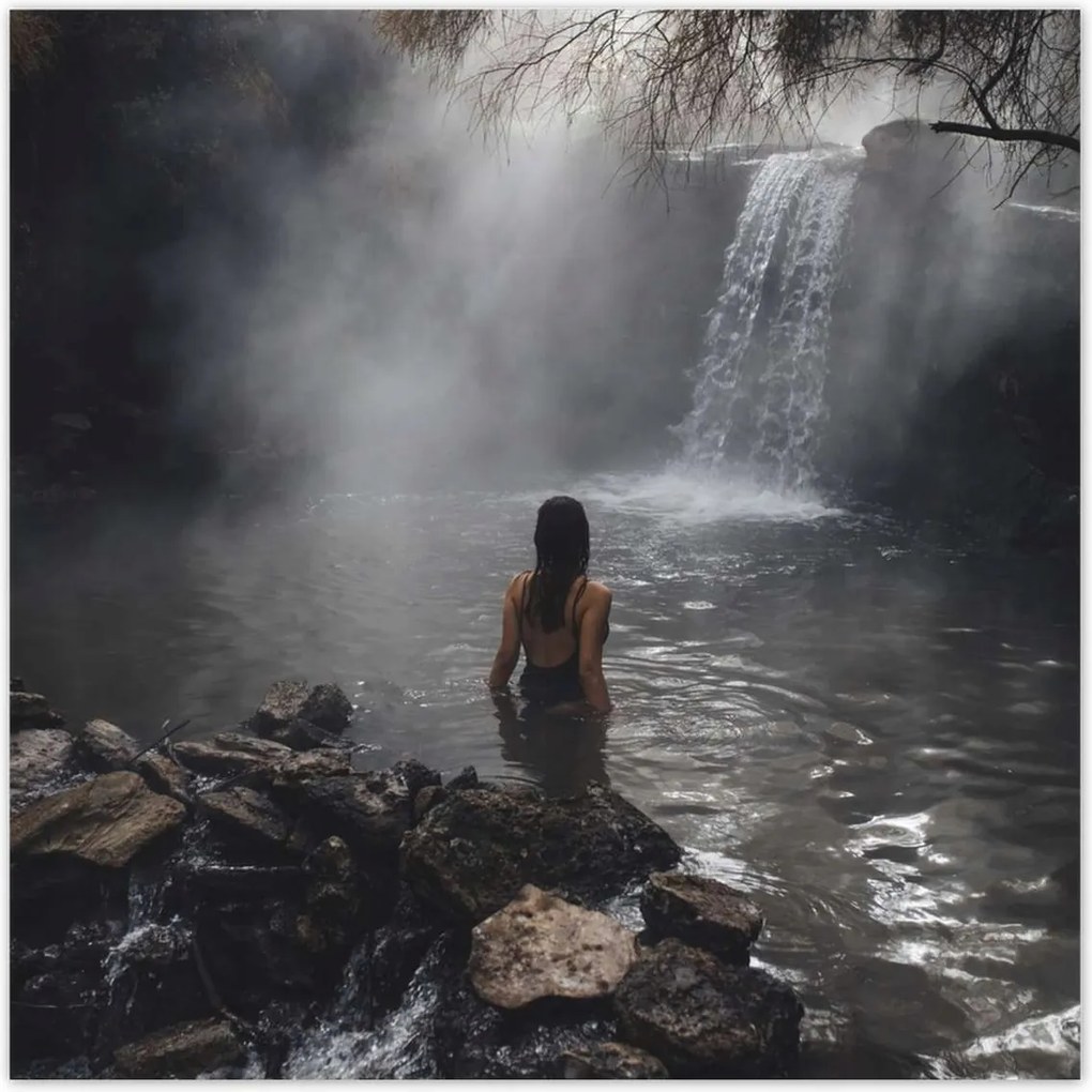 Poszterek 100x100 Vízesés OrszágPlakátok