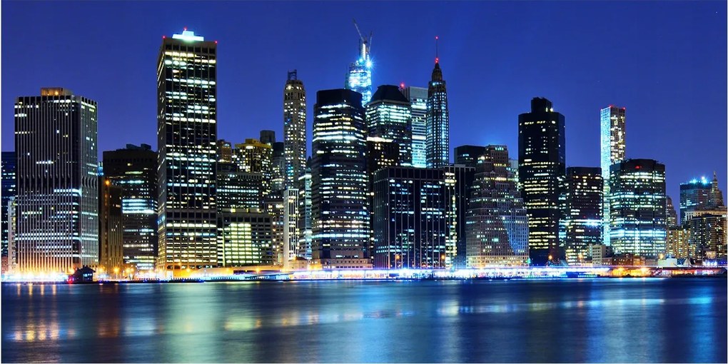 Fotó üvegkép Manhattan New York 140x70