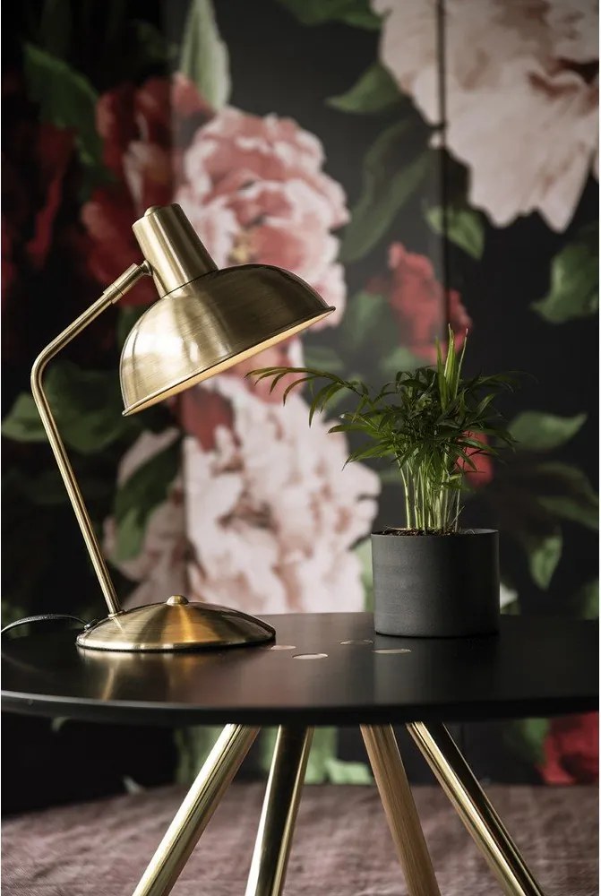 Hood aranyszínű asztali lámpa - Leitmotiv