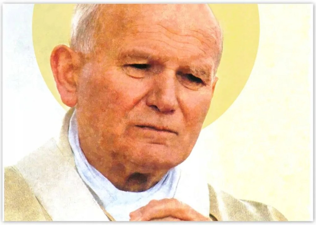 Poszterek 100x70 Szent II. János Pál pápa
