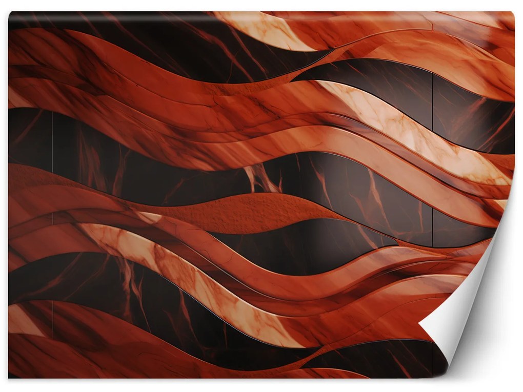 Gario Fotótapéta Hullámok márványon Anyag: Vlies, Méret: 250 x 175 cm