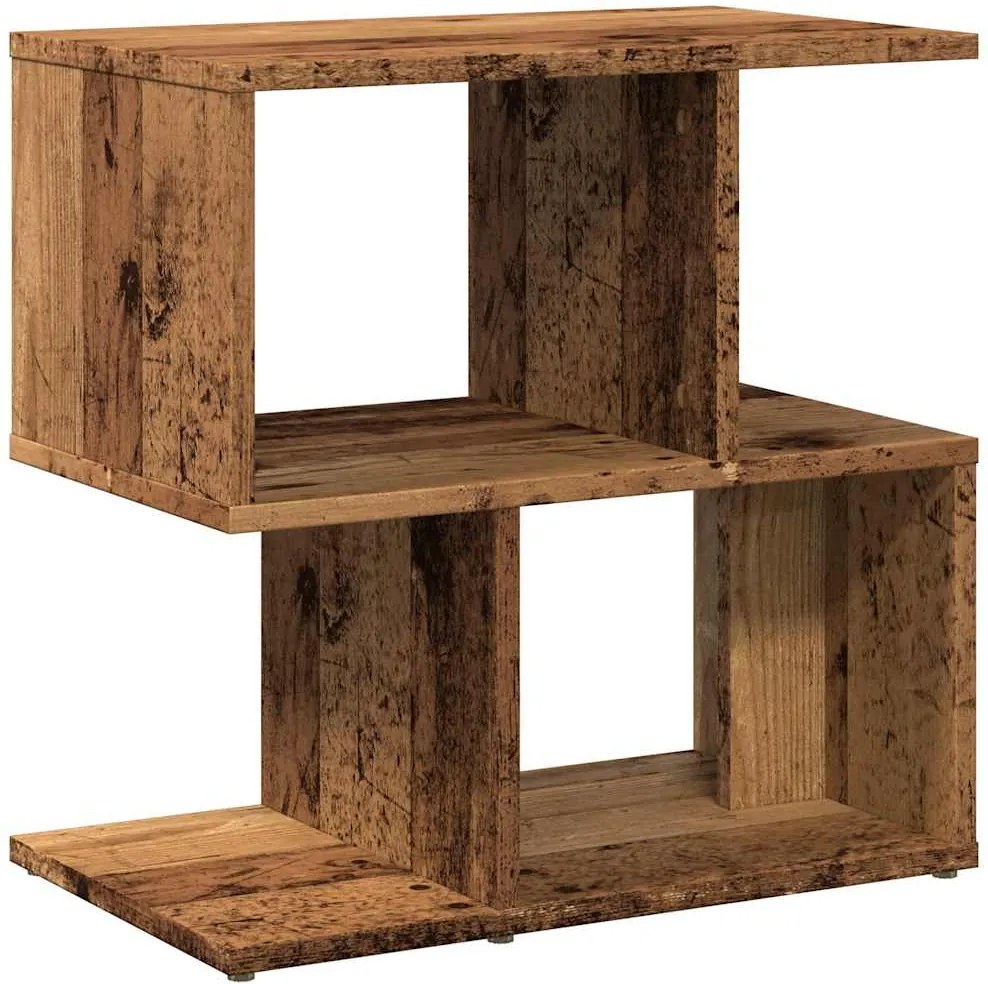 vidaXL éjjeliszekrény régi fa 50x30x51,5 cm Gépi fa