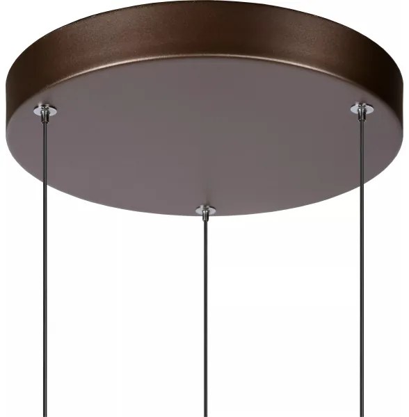 Lucide 24402/15/96 - LED Dimmelhető csillár zsinóron MARGARY 3xLED/4W/230V réz